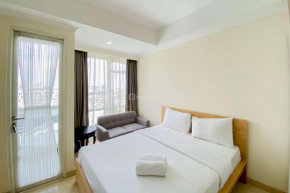 Modern Look Studio Room Menteng Park Apartment By Travelio